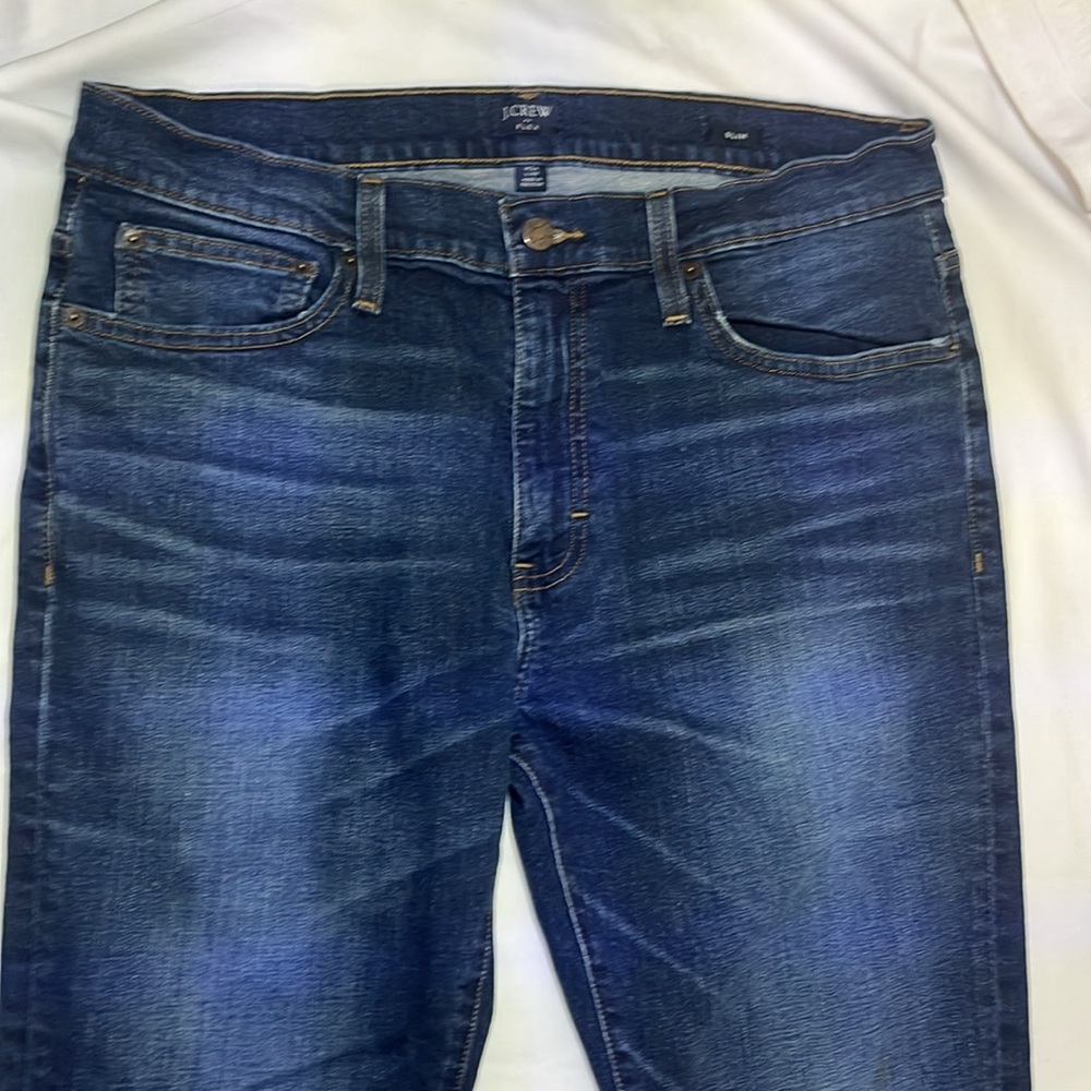 J.Crew Blue Denim Jeans flex size 34